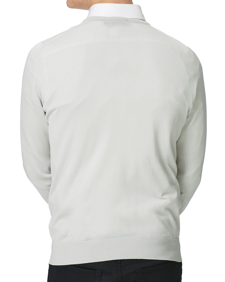 Herren | Pullover | John Smedley | Hatfield Sea Island Crew Neck Cloud