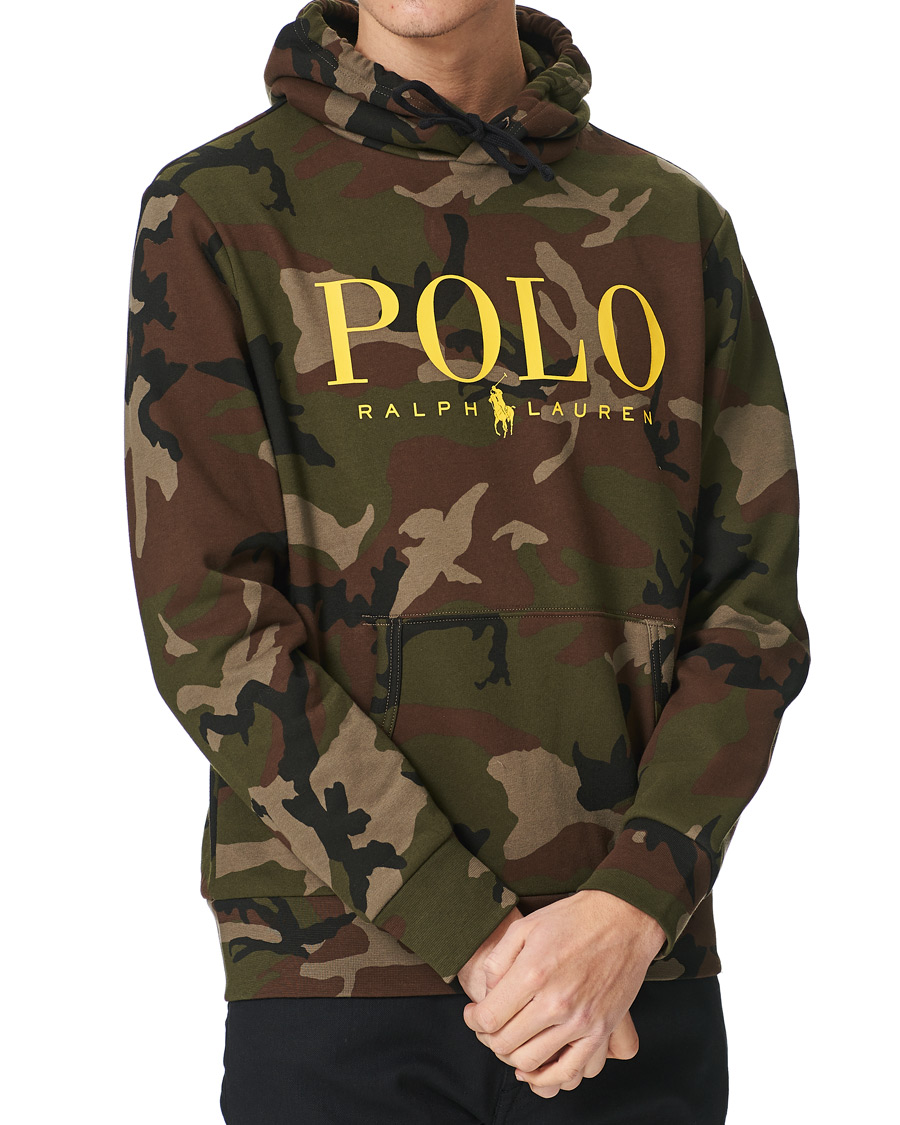 Herren | Pullover | Polo Ralph Lauren | Graphic Fleece Logo Hoodie Surplus Camo