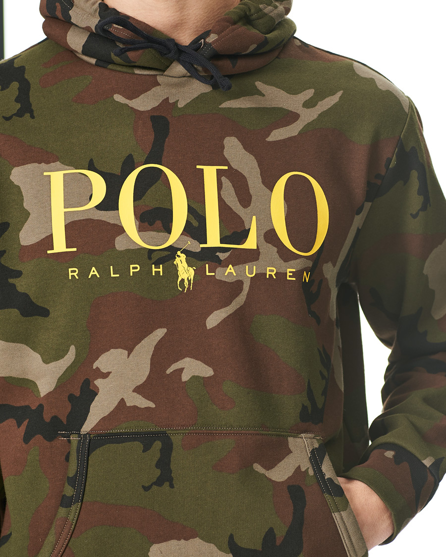 Herren | Pullover | Polo Ralph Lauren | Graphic Fleece Logo Hoodie Surplus Camo