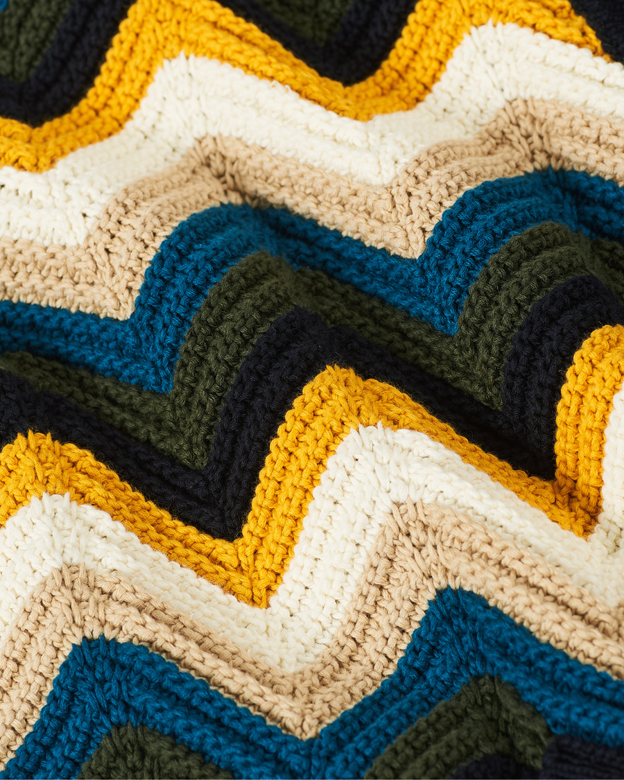 Herren | Pullover | Missoni | Zig Zag Knit Cardigan Navy/Cream