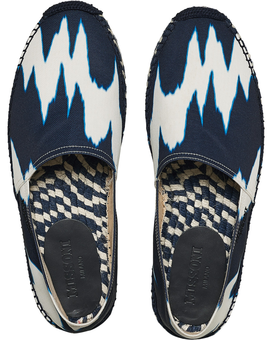 Herren | Missoni Zig Zag Canvas Espadrilles Multicolour | Missoni | Zig Zag Canvas Espadrilles Multicolour