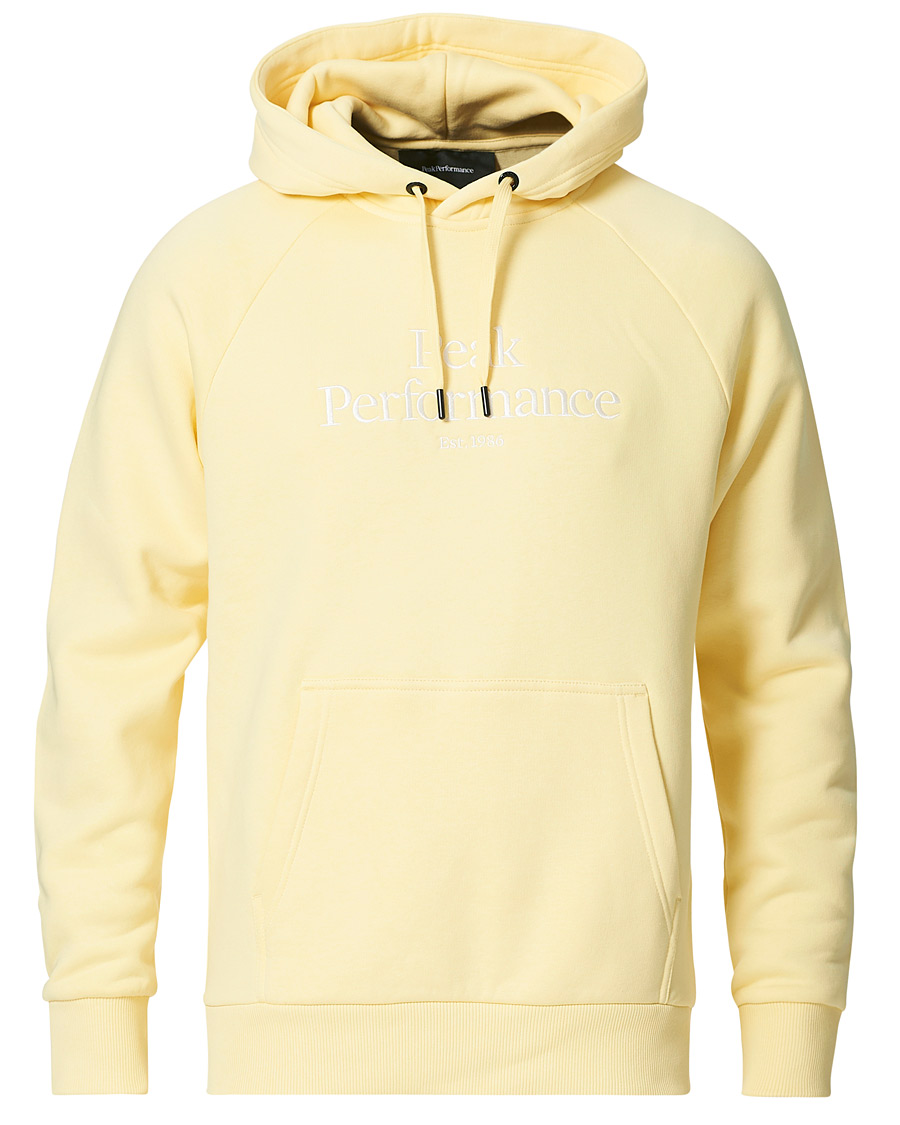 Herren | Pullover | Peak Performance | Original Logo Hoodie Butter