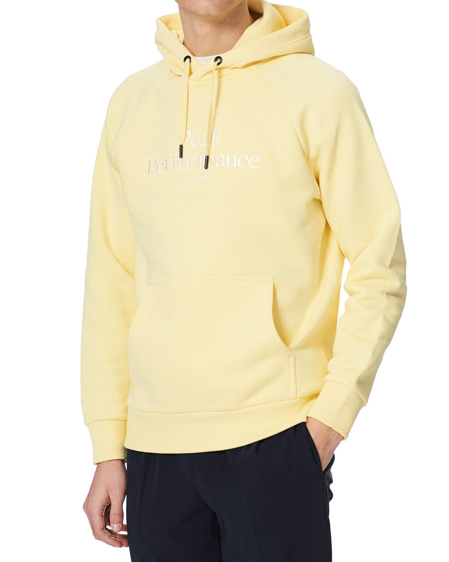 Herren | Pullover | Peak Performance | Original Logo Hoodie Butter