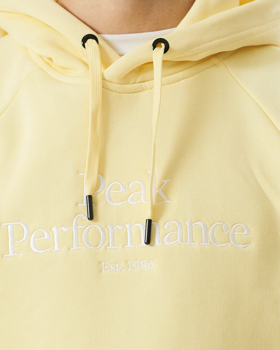 Herren | Pullover | Peak Performance | Original Logo Hoodie Butter