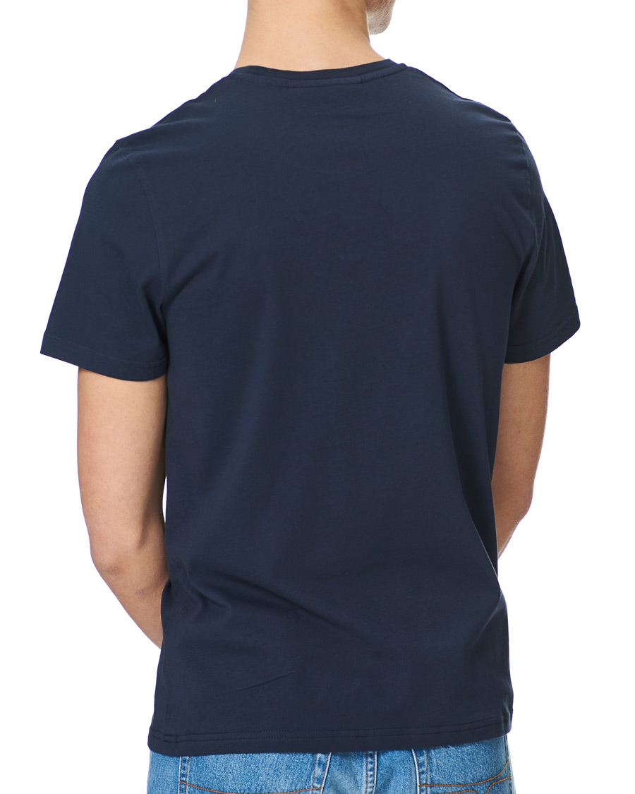 Herren | T-Shirts | Peak Performance | Original Logo Crew Neck Tee Blue Shadow