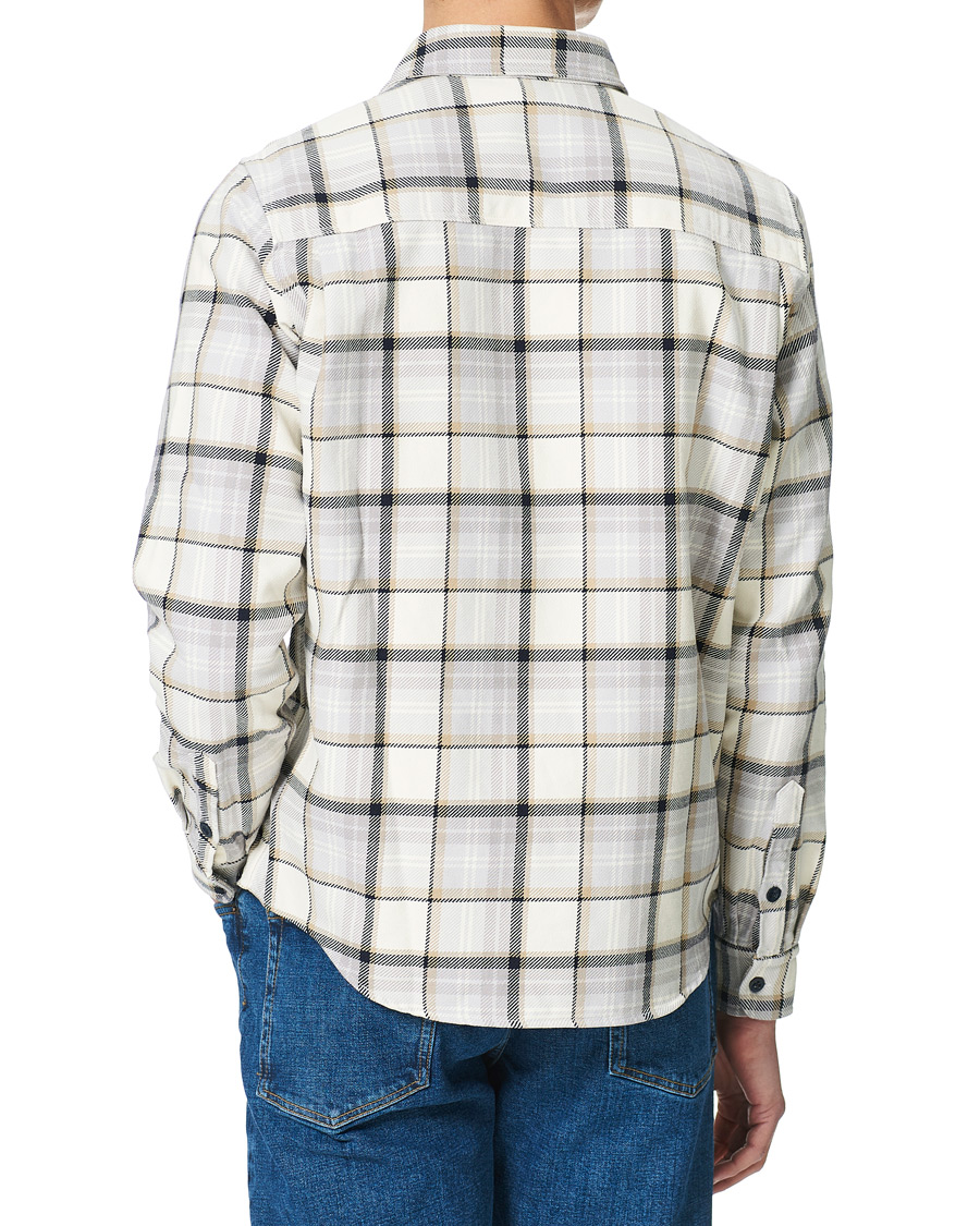 Herren | Hemden | Peak Performance | Cotton Check Shirt Creme Beige