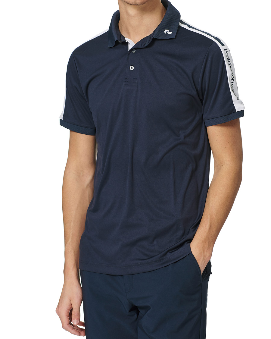 Herren | Poloshirts | Peak Performance | Player Polo Blue Shadow