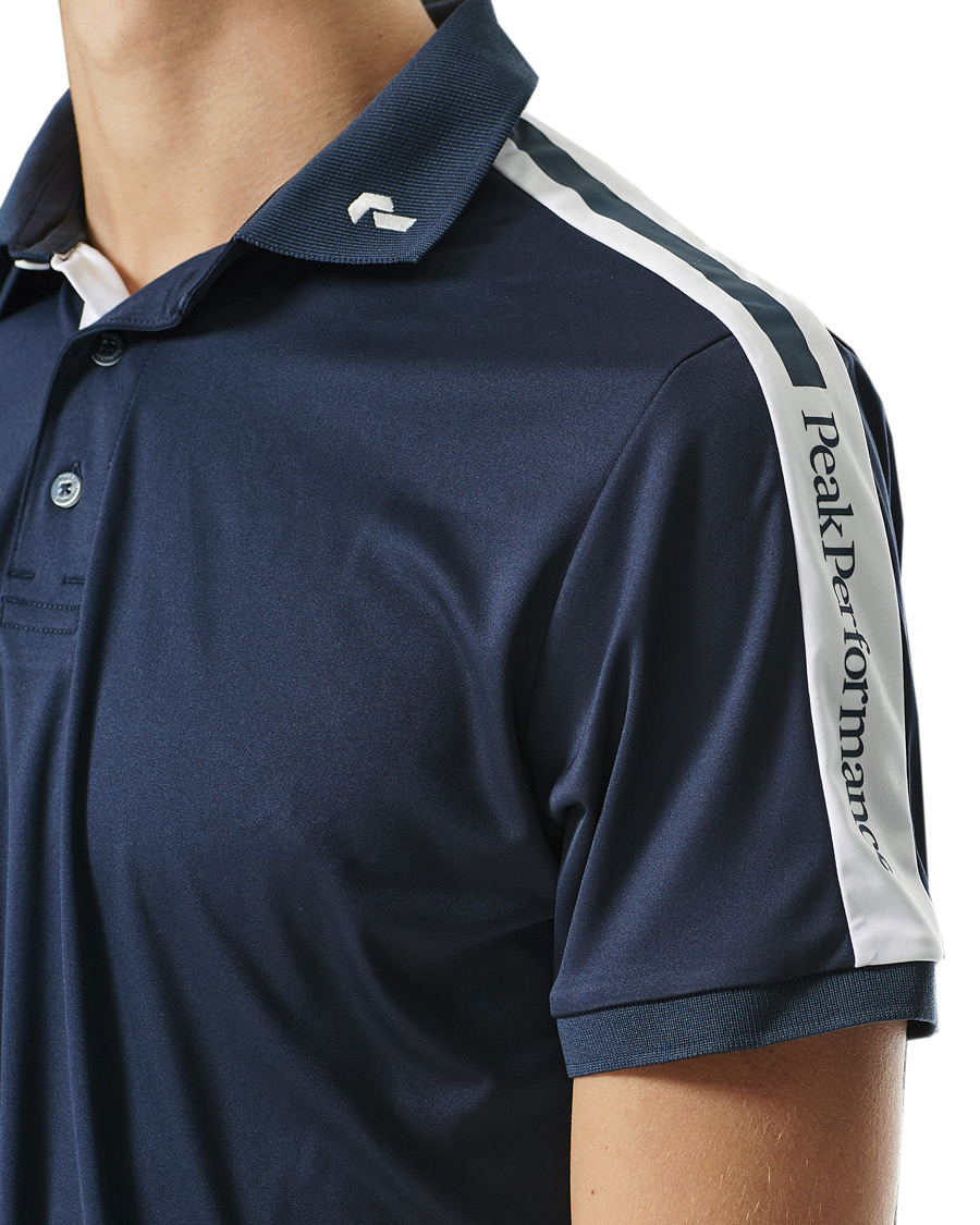 Herren | Poloshirts | Peak Performance | Player Polo Blue Shadow