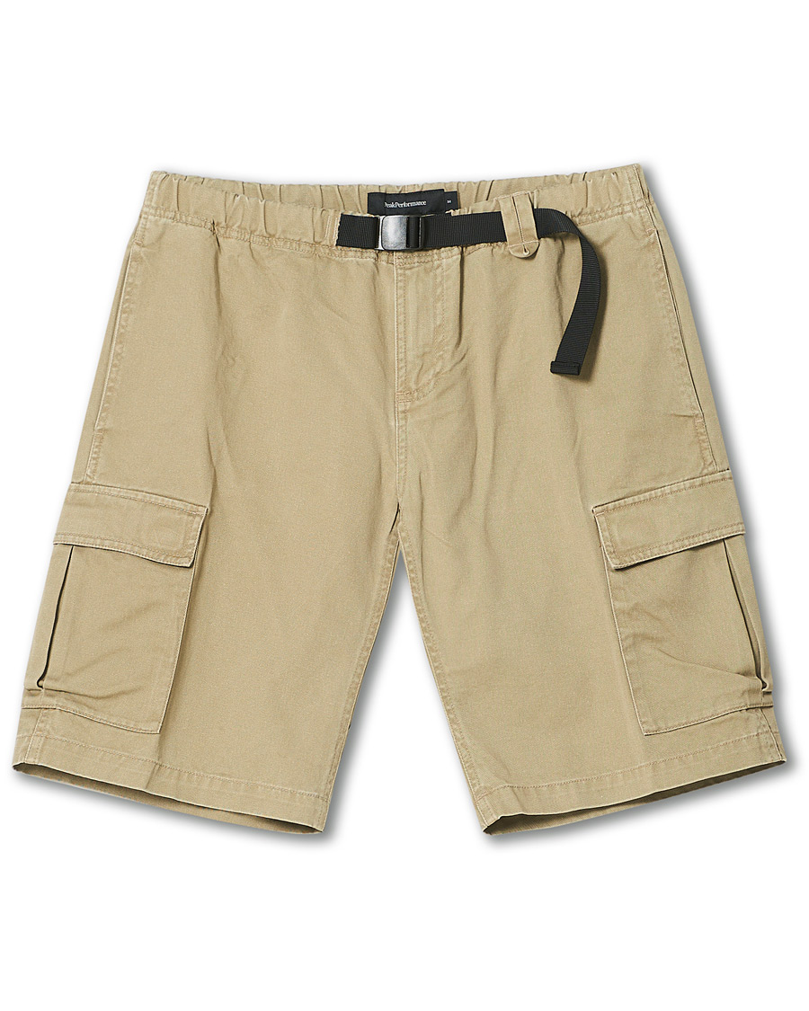 Herren | Shorts | Peak Performance | Cotton Cargo Shorts True Beige