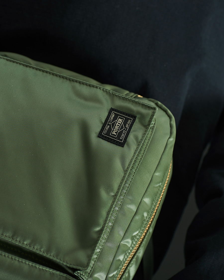 Herren | Porter-Yoshida & Co. Tanker 3Way Briefcase Sage Green | Porter-Yoshida & Co. | Tanker 3Way Briefcase Sage Green