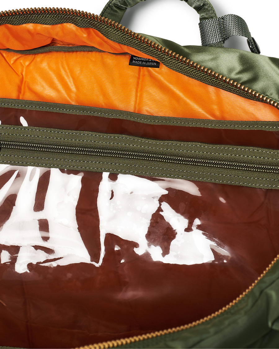 Herren | Porter-Yoshida & Co. Tanker 3Way Briefcase Sage Green | Porter-Yoshida & Co. | Tanker 3Way Briefcase Sage Green