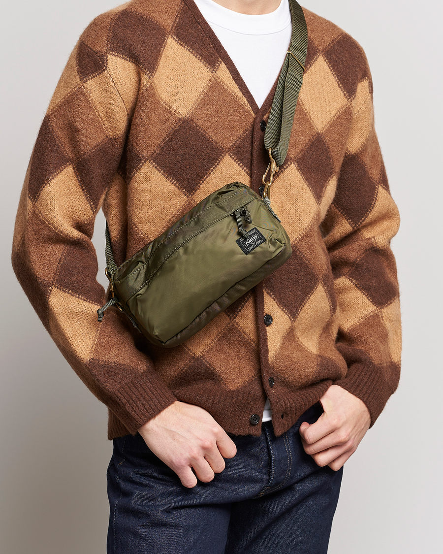 Herren | Taschen | Porter-Yoshida & Co. | Force Waist Bag Olive Drab