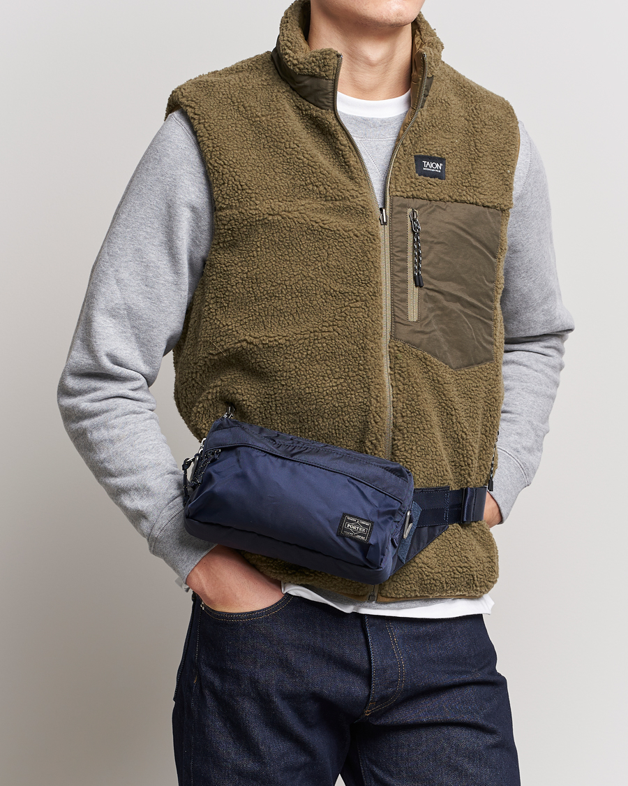 Herren | Taschen | Porter-Yoshida & Co. | Force Waist Bag Navy Blue