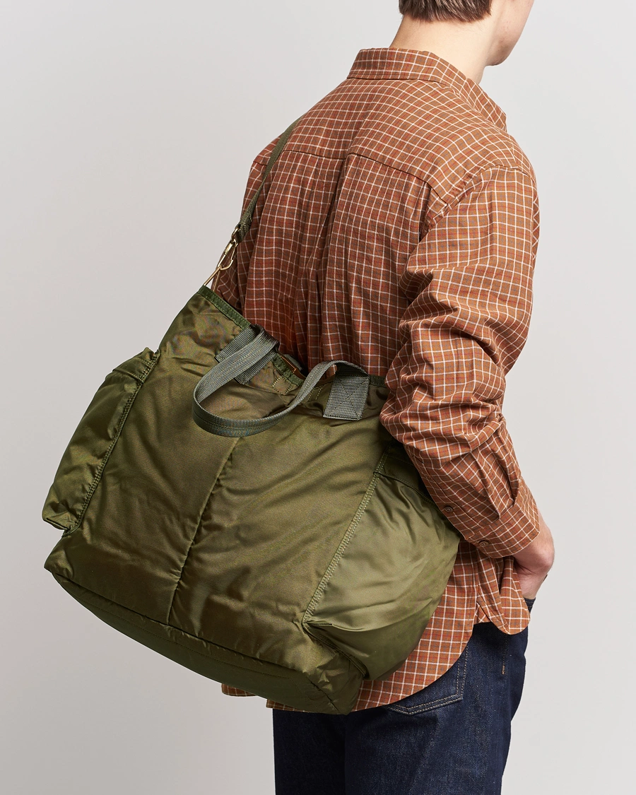 Herren |  | Porter-Yoshida & Co. | Force 2Way Tote Bag Olive Drab