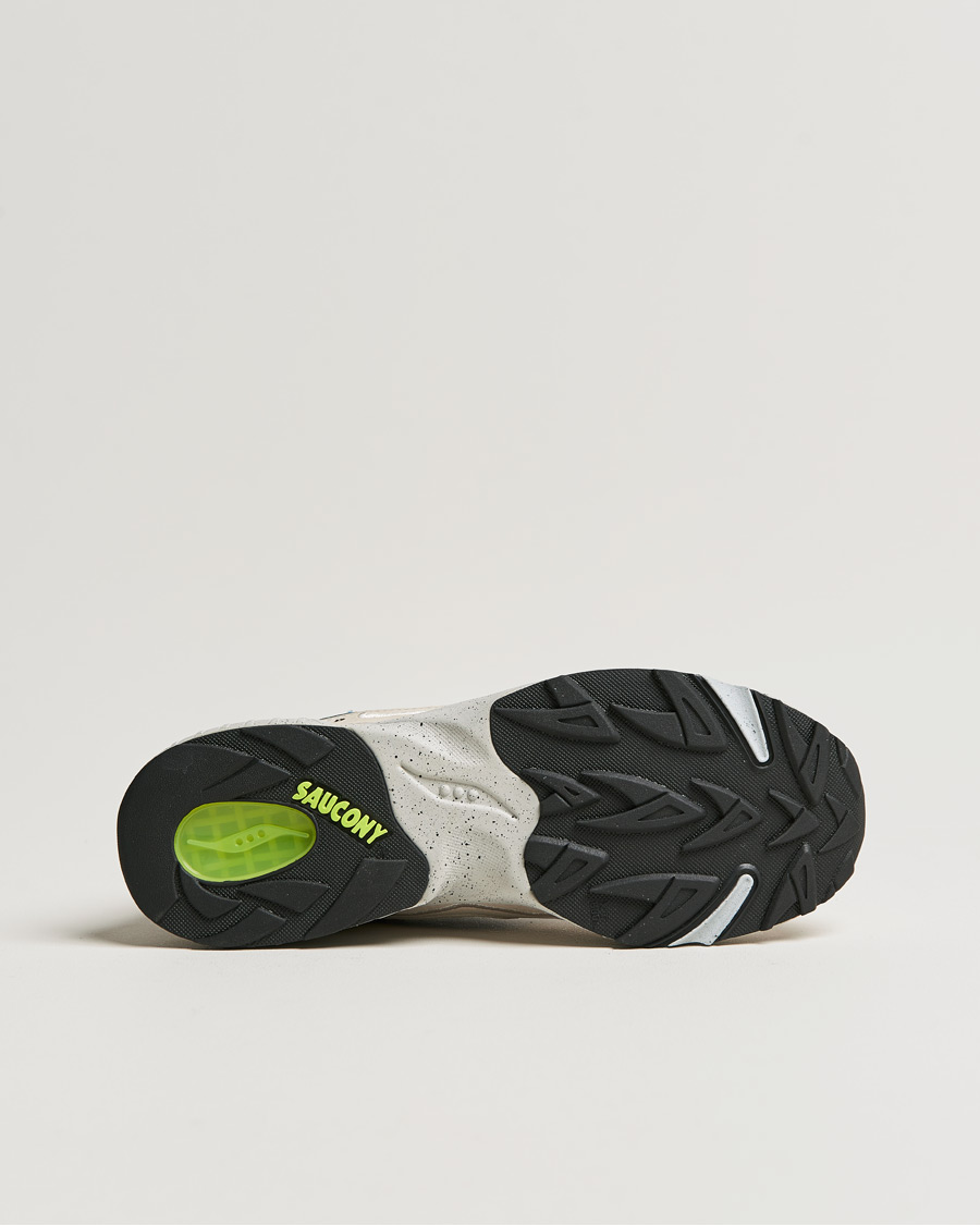 Herren | Saucony Grid Hurricane Sneaker Cream/Blue | Saucony | Grid Hurricane Sneaker Cream/Blue