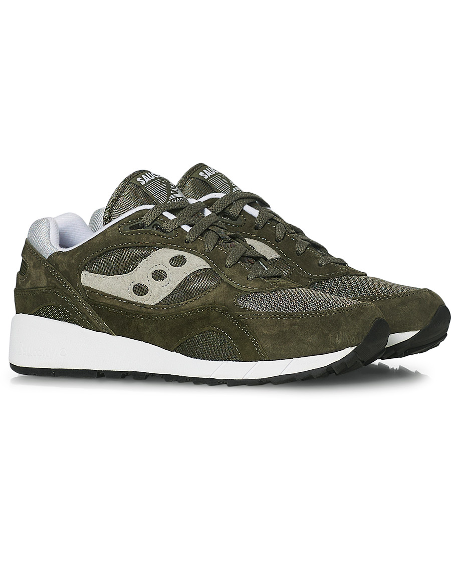 Herren | Saucony Shadow 6000 Sneaker Green/Silver | Saucony | Shadow 6000 Sneaker Green/Silver