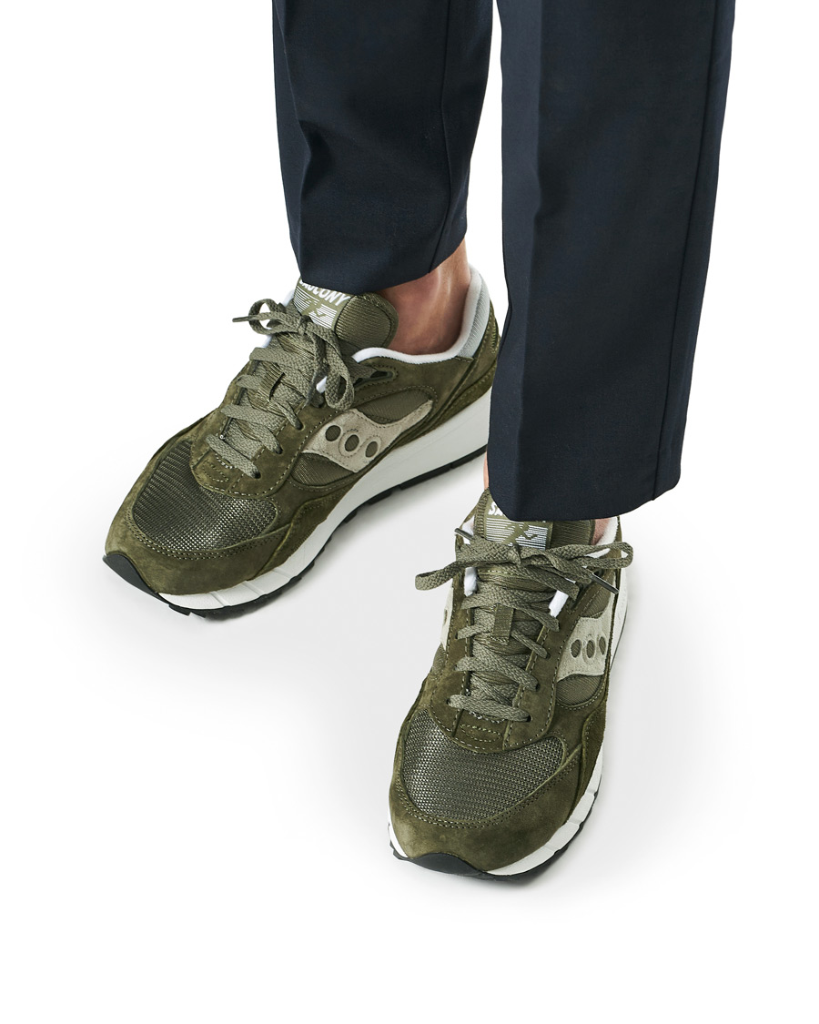 Herren | Saucony Shadow 6000 Sneaker Green/Silver | Saucony | Shadow 6000 Sneaker Green/Silver