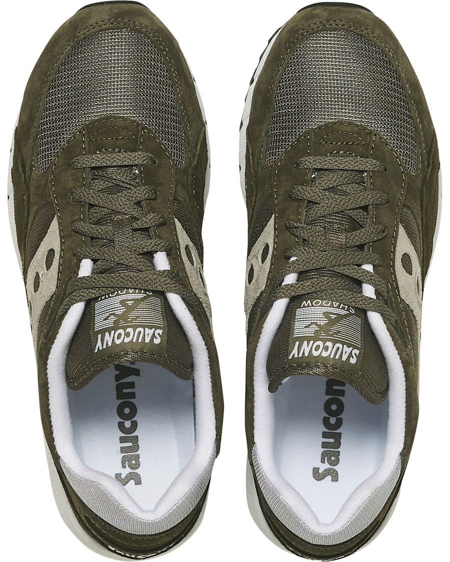 Herren | Saucony Shadow 6000 Sneaker Green/Silver | Saucony | Shadow 6000 Sneaker Green/Silver