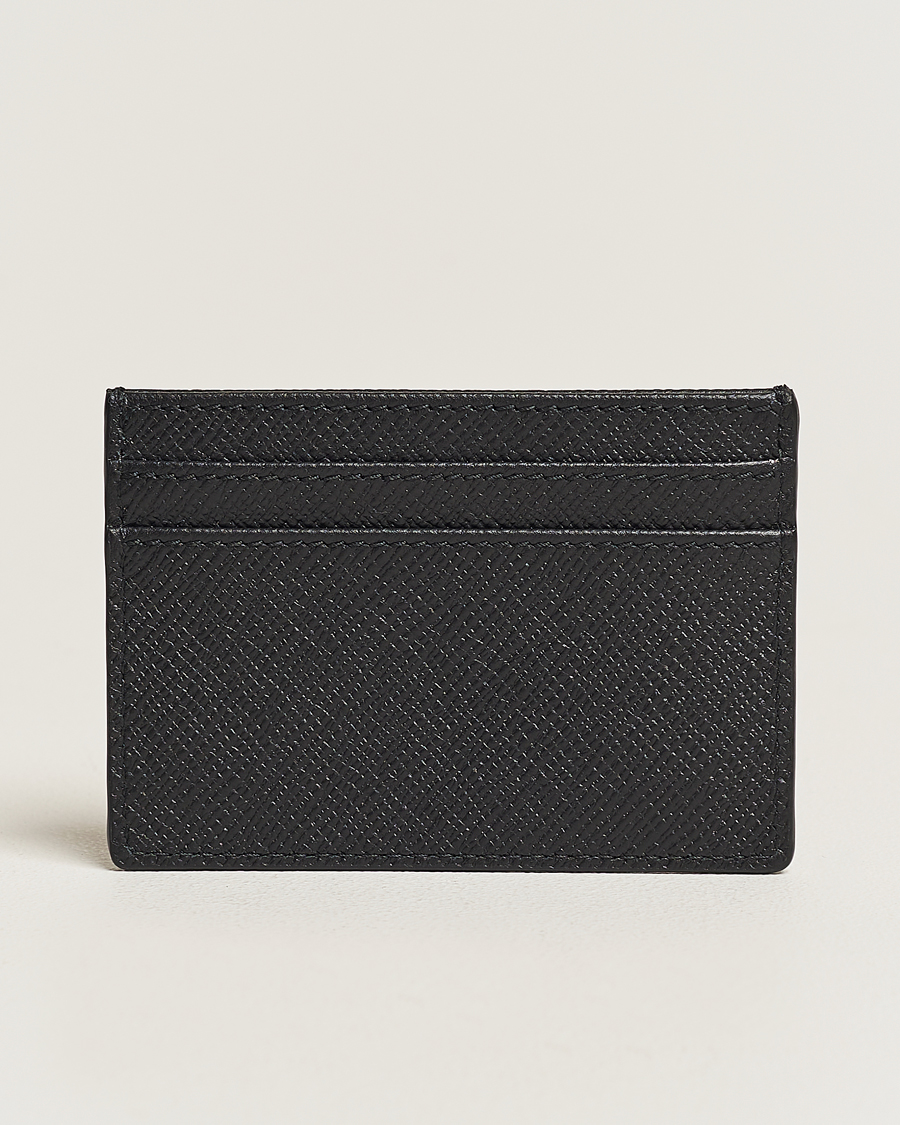 Herren | Smythson | Smythson | Panama Flat Cardholder Black