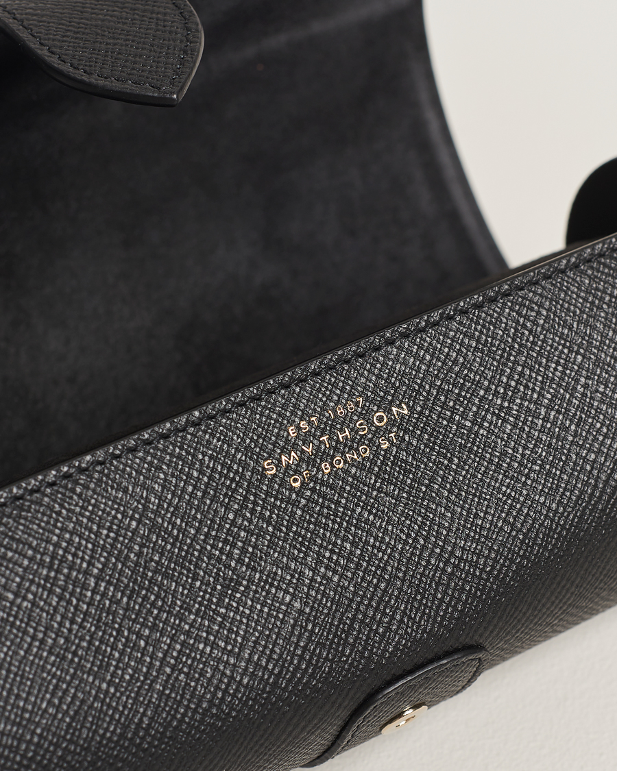 Herren | Für das Zuhause | Smythson | Panama Travel Watch Roll Black