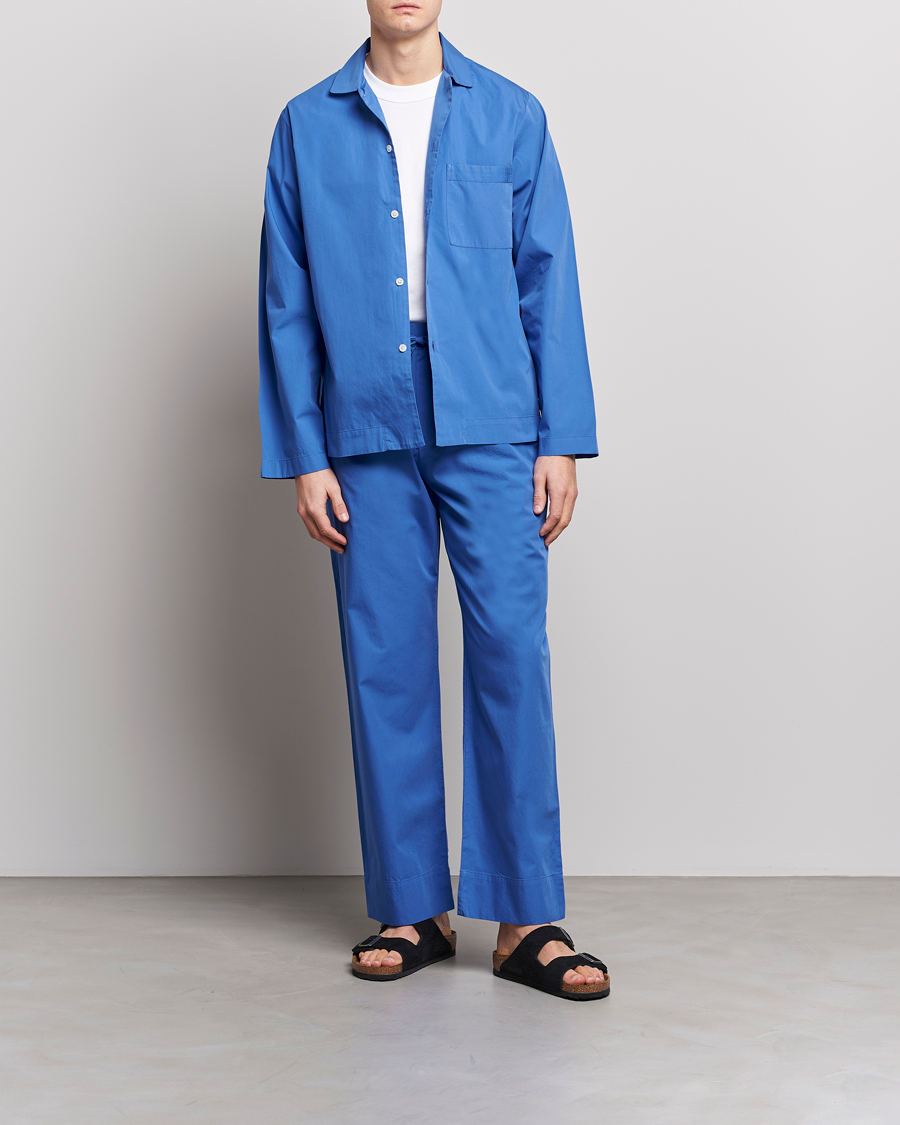 Herren | Schlafanzüge & Bademäntel | Tekla | Poplin Pyjama Pants Royal Blue