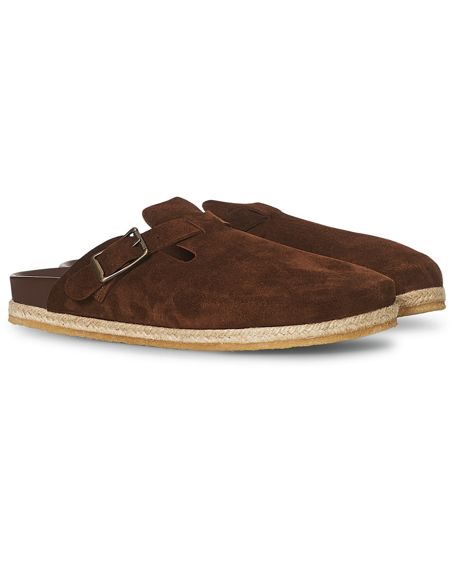 Herren | Yuketen Sal 1 Crepe Sole Sandals Snuff Suede | Yuketen | Sal 1 Crepe Sole Sandals Snuff Suede
