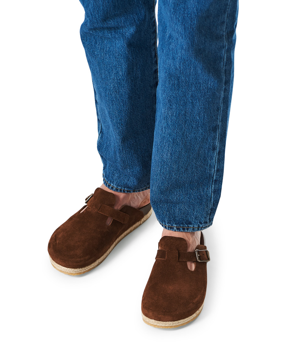 Herren | Yuketen Sal 1 Crepe Sole Sandals Snuff Suede | Yuketen | Sal 1 Crepe Sole Sandals Snuff Suede