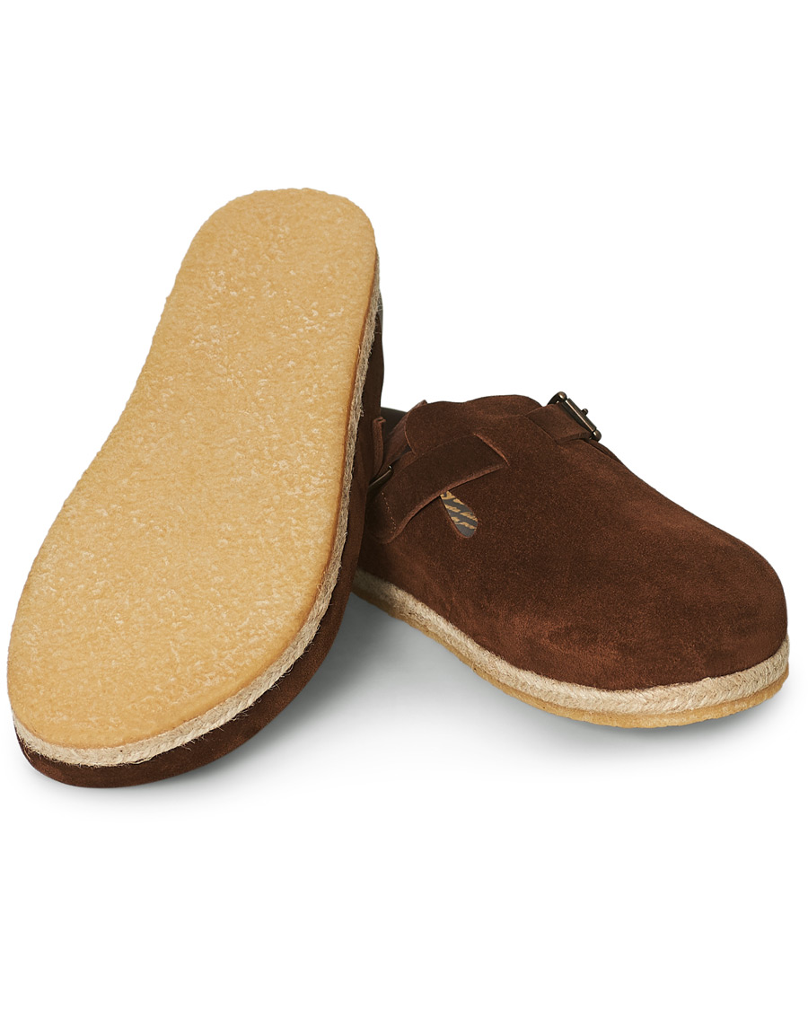 Herren | Yuketen Sal 1 Crepe Sole Sandals Snuff Suede | Yuketen | Sal 1 Crepe Sole Sandals Snuff Suede