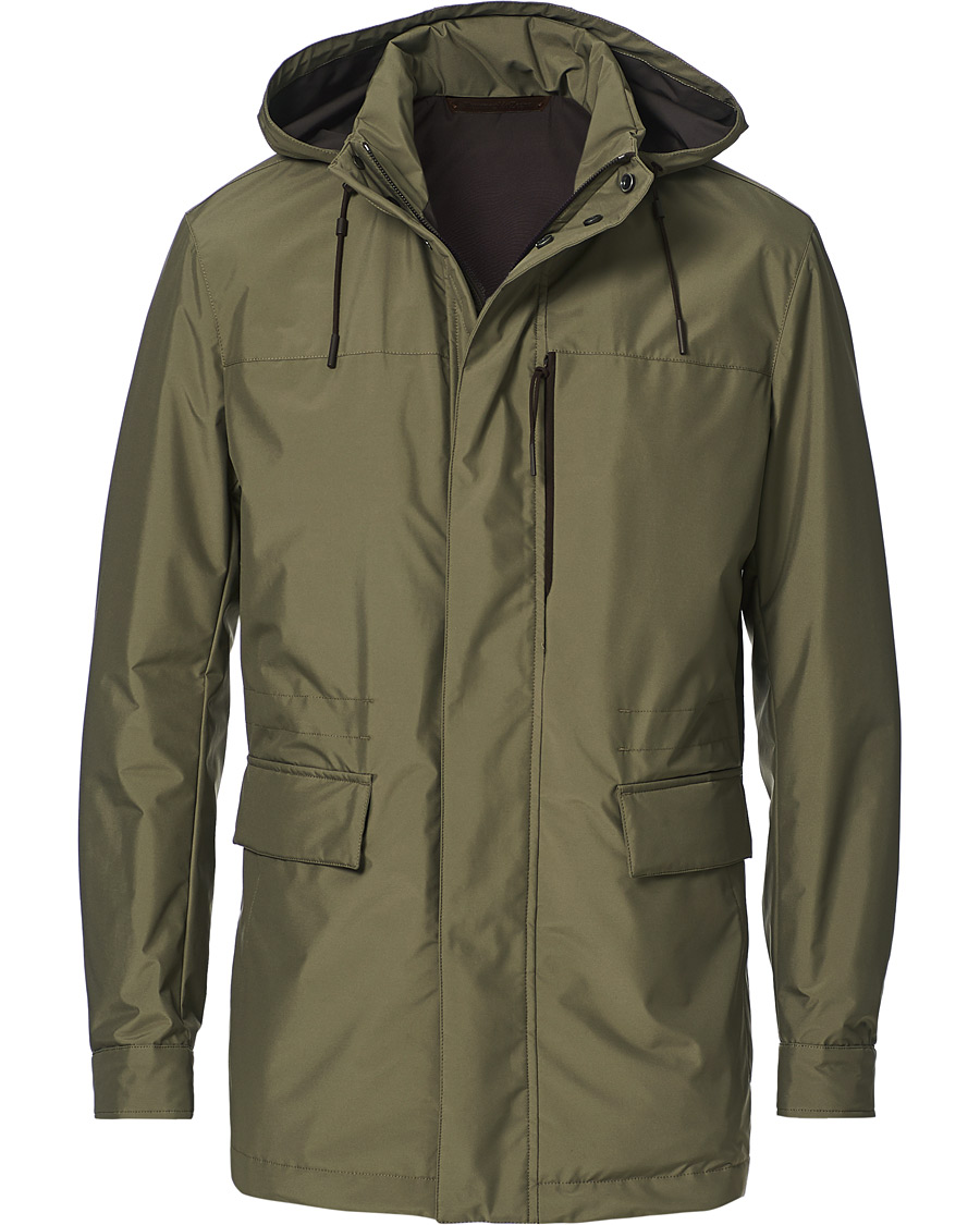 Herren | Jacken | Ermenegildo Zegna | Stratos Nylon Field Jacket Military Green