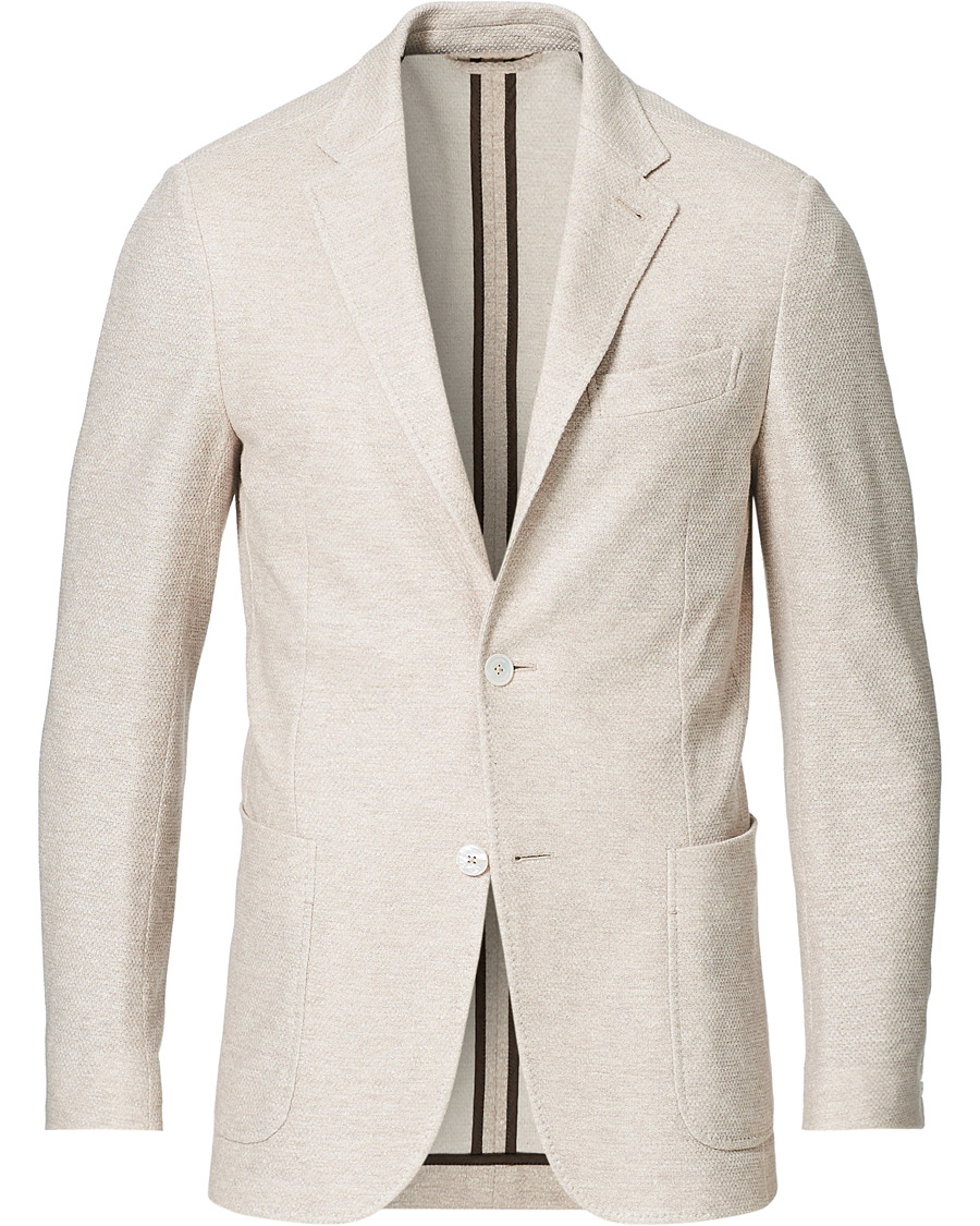 Herren | Sakkos | Ermenegildo Zegna | Cotton/Linen Informale Blazer Light Beige