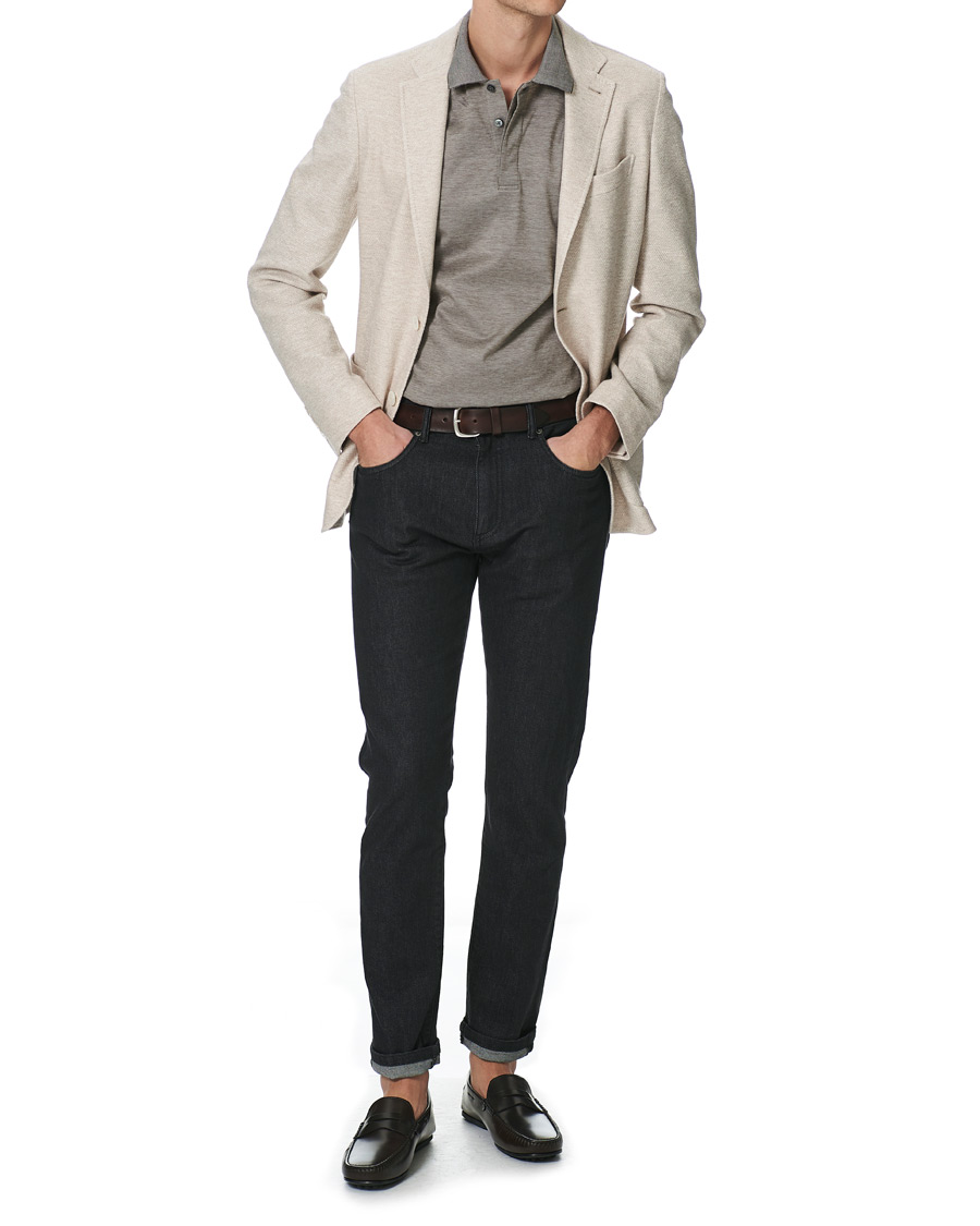 Herren | Sakkos | Ermenegildo Zegna | Cotton/Linen Informale Blazer Light Beige