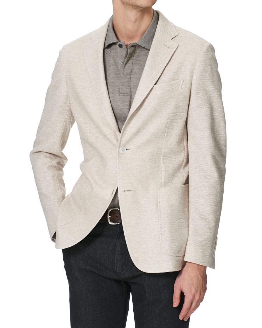 Herren | Sakkos | Ermenegildo Zegna | Cotton/Linen Informale Blazer Light Beige
