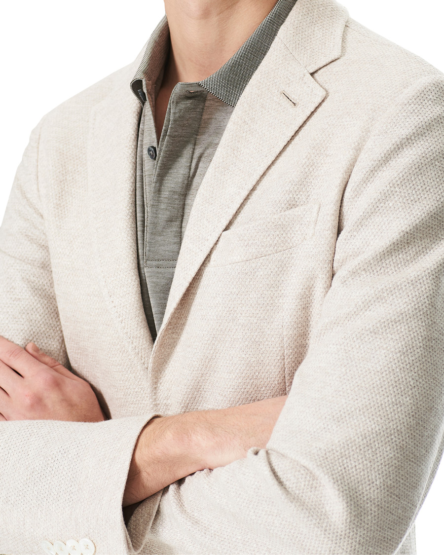 Herren | Sakkos | Ermenegildo Zegna | Cotton/Linen Informale Blazer Light Beige