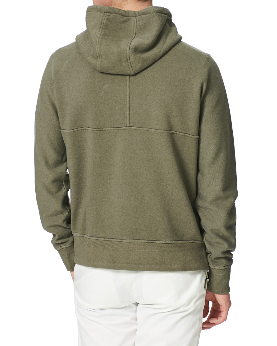 Herren | Pullover | Ermenegildo Zegna | Cotton/Cashmere Hoodie Sage Green