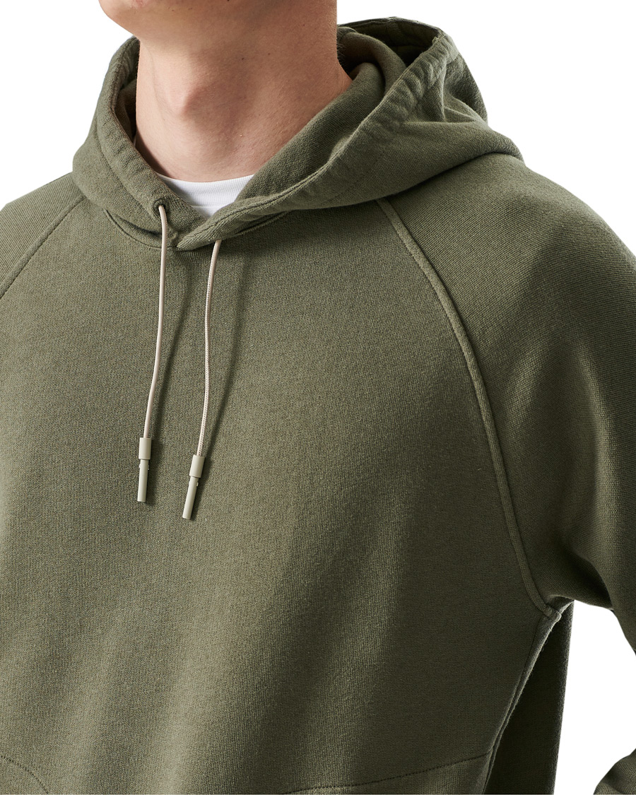 Herren | Pullover | Ermenegildo Zegna | Cotton/Cashmere Hoodie Sage Green