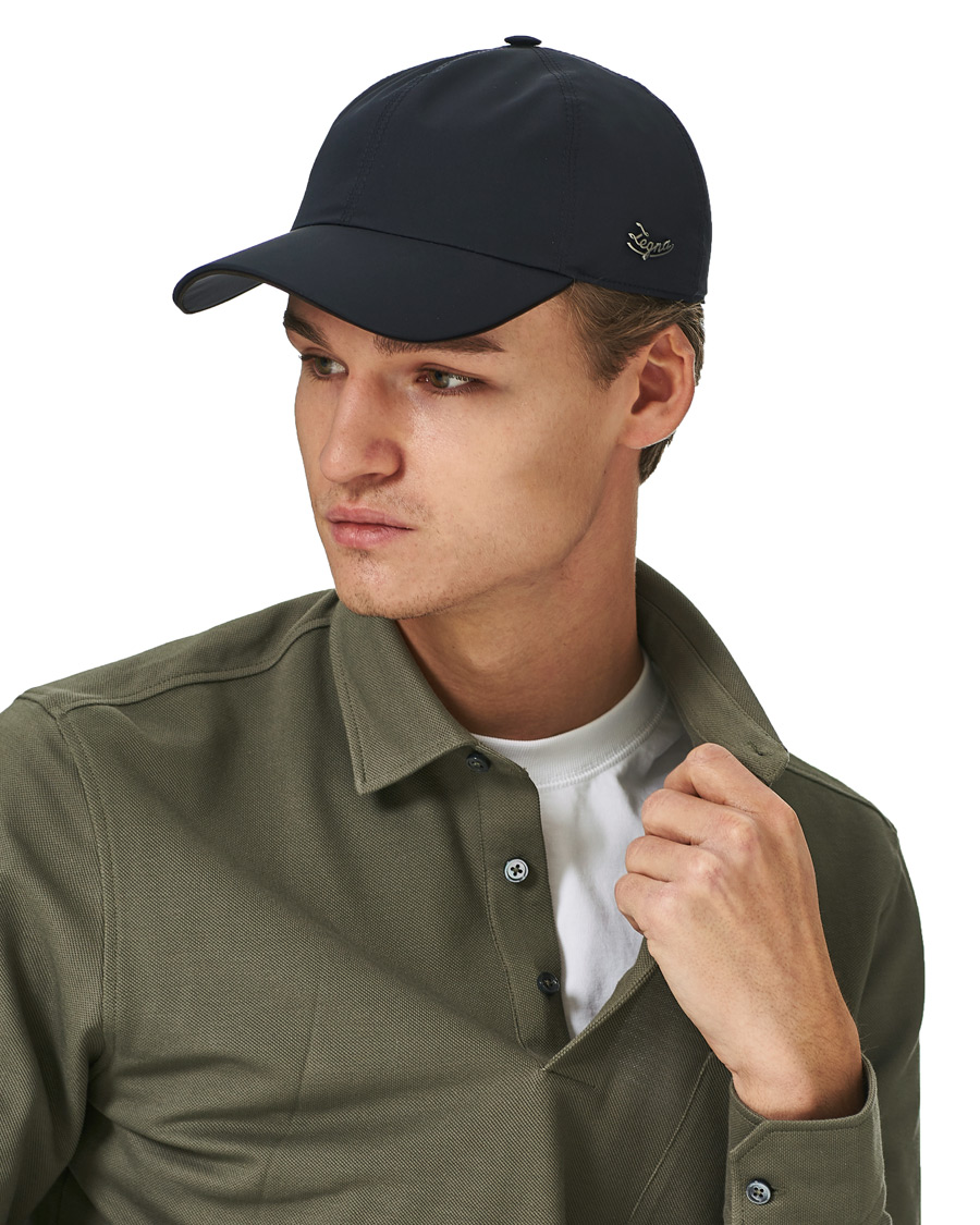 Herren | Ermenegildo Zegna Nylon Baseball Cap Navy | Ermenegildo Zegna | Nylon Baseball Cap Navy
