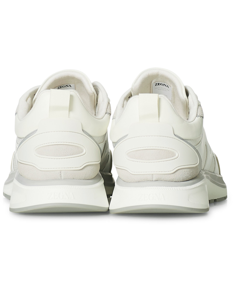 Herren | Z Zegna Recycled Running Sneakers White | Z Zegna | Recycled Running Sneakers White