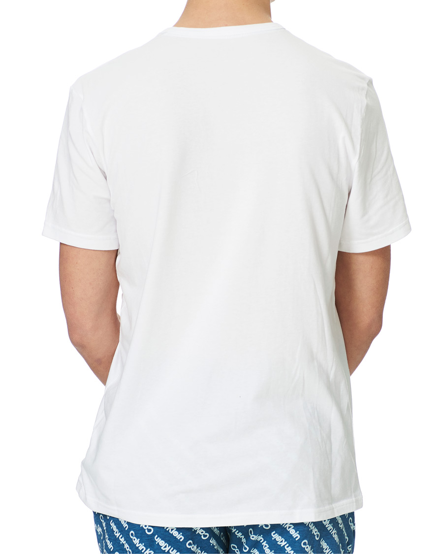 Herren | Schlafanzüge & Bademäntel | Calvin Klein | Short Pyjama Set White/Navy
