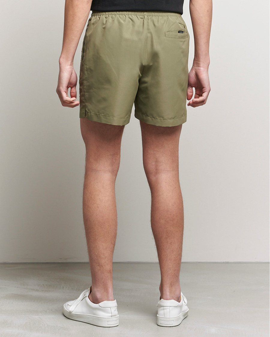 Herren | Badehosen | Calvin Klein | Tonal Logo Drawstring Swimshorts New Basil