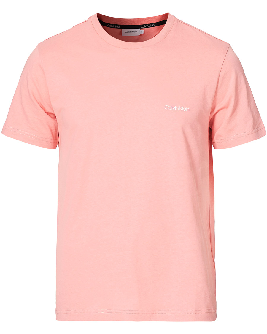 Herren | T-Shirts | Calvin Klein | Chest Logo Crew Neck Tee Dusty Pink