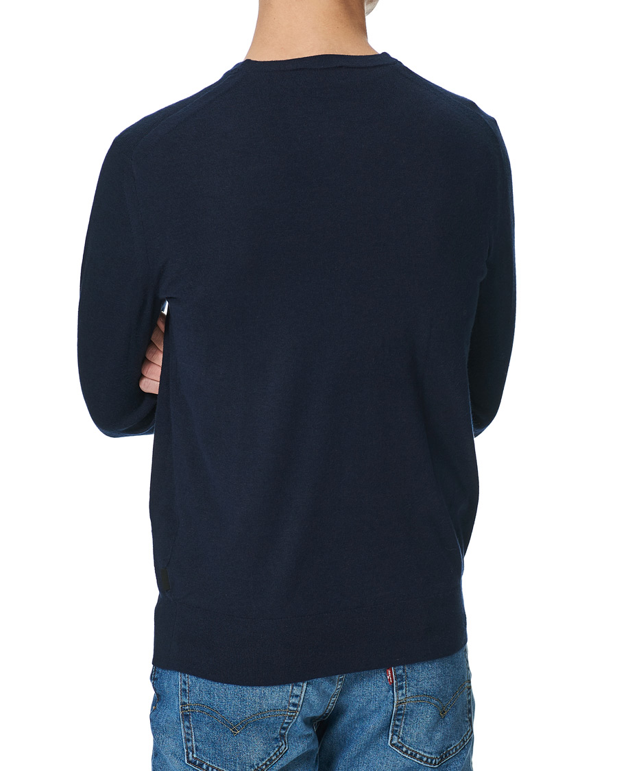 Herren | Pullover | Calvin Klein | Crew Neck Knitted Sweater Navy