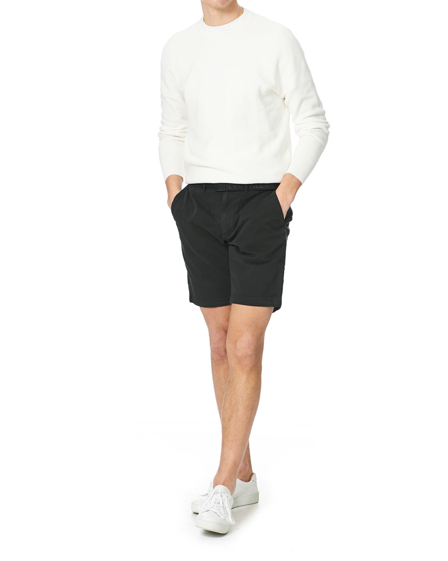 Herren | Shorts | Calvin Klein | Garment Dyed Belted Shorts Black