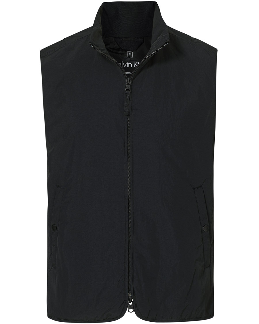 Herren | Jacken | Calvin Klein | Crinkle Nylon Vest Black