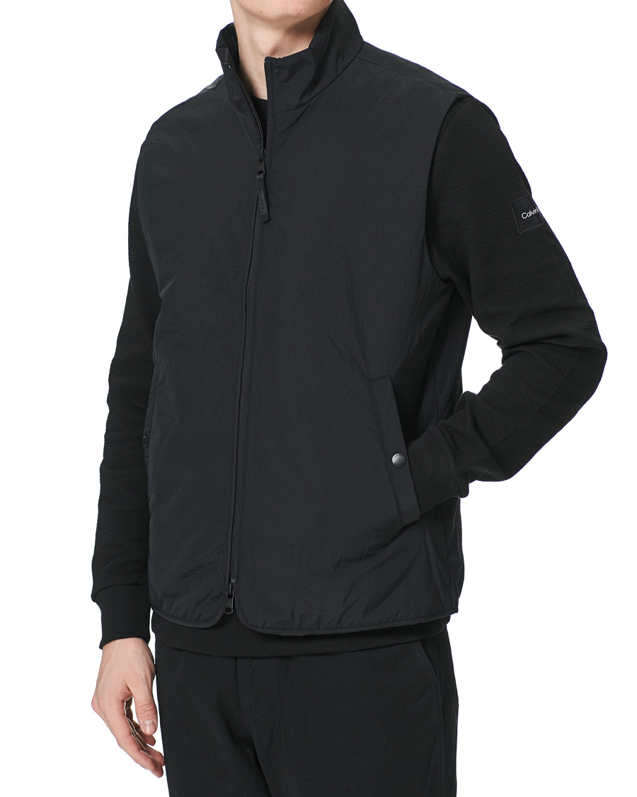Herren | Jacken | Calvin Klein | Crinkle Nylon Vest Black