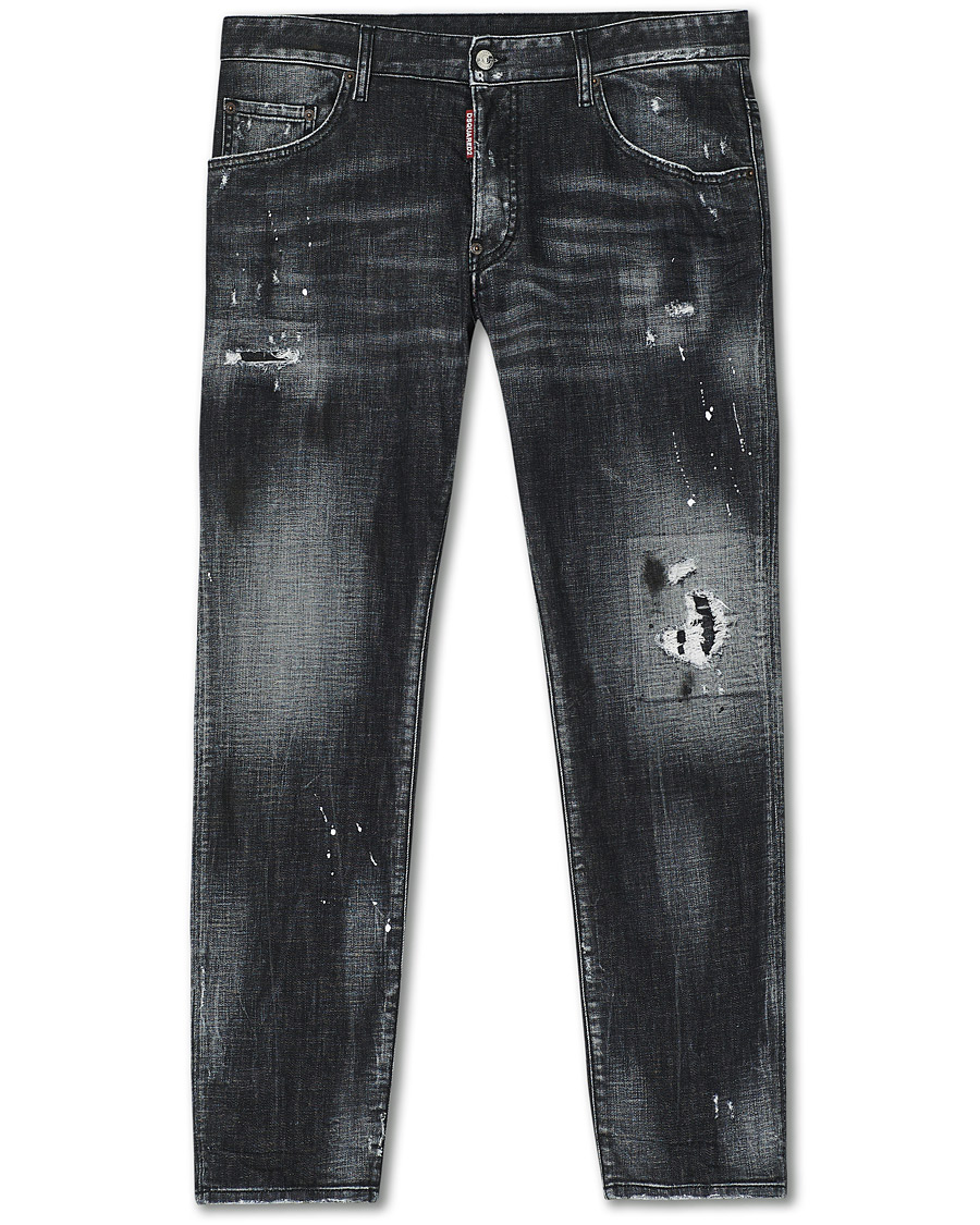 Herren | Jeans | Dsquared2 | Skater Jeans Black Wash