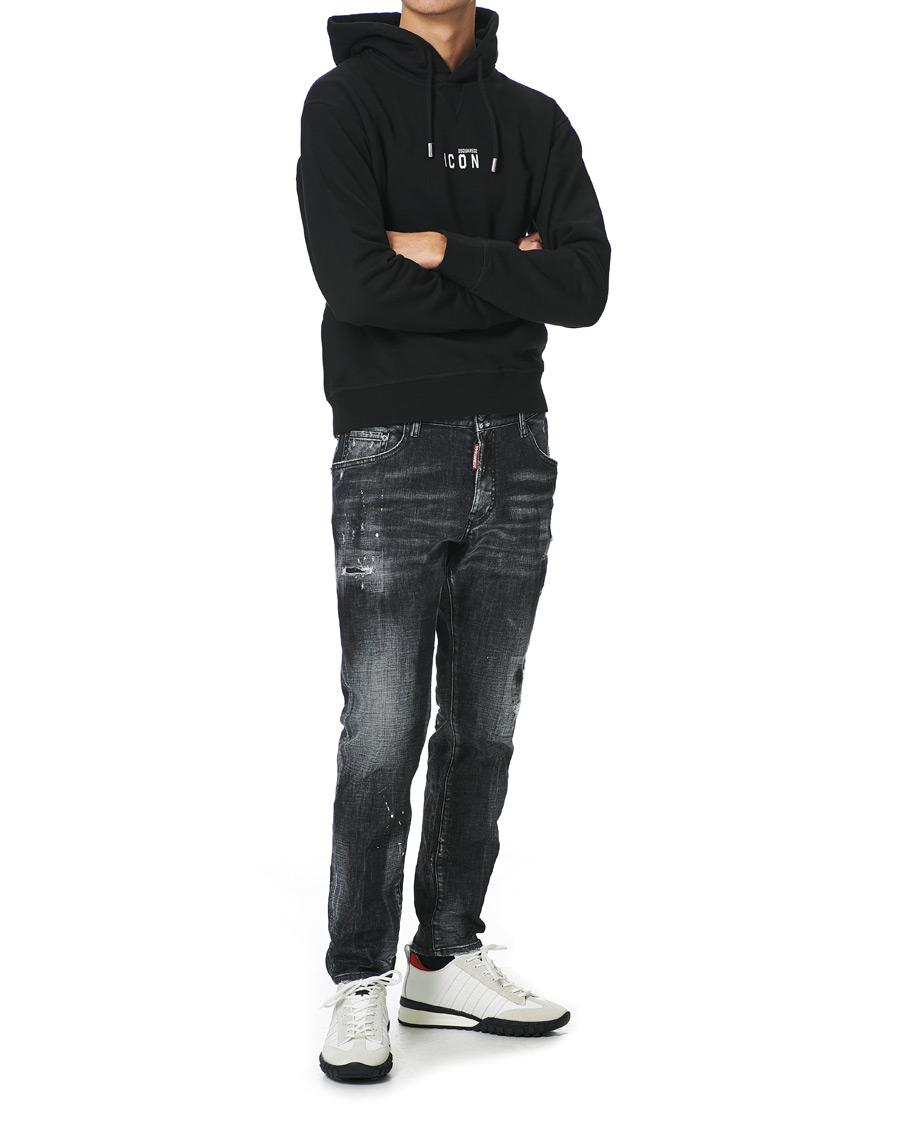 Herren | Jeans | Dsquared2 | Skater Jeans Black Wash