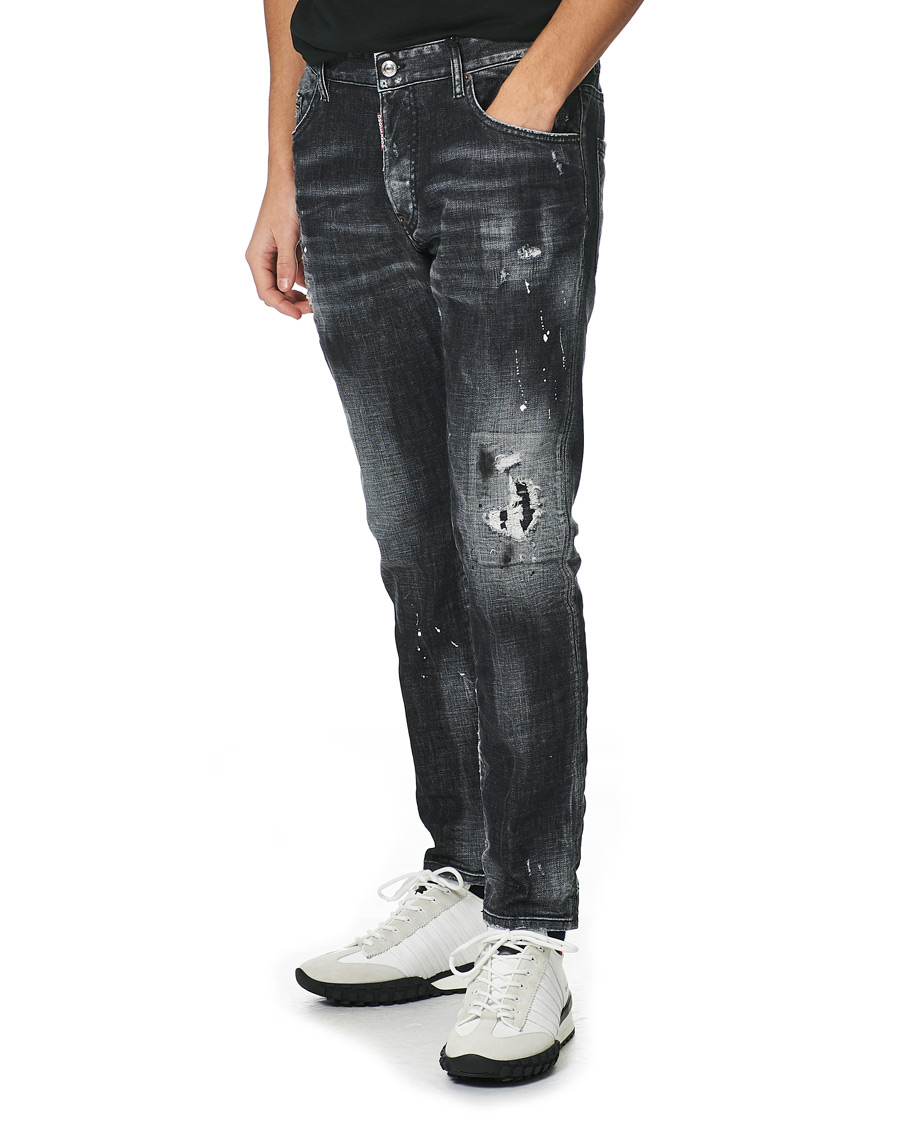 Herren | Jeans | Dsquared2 | Skater Jeans Black Wash