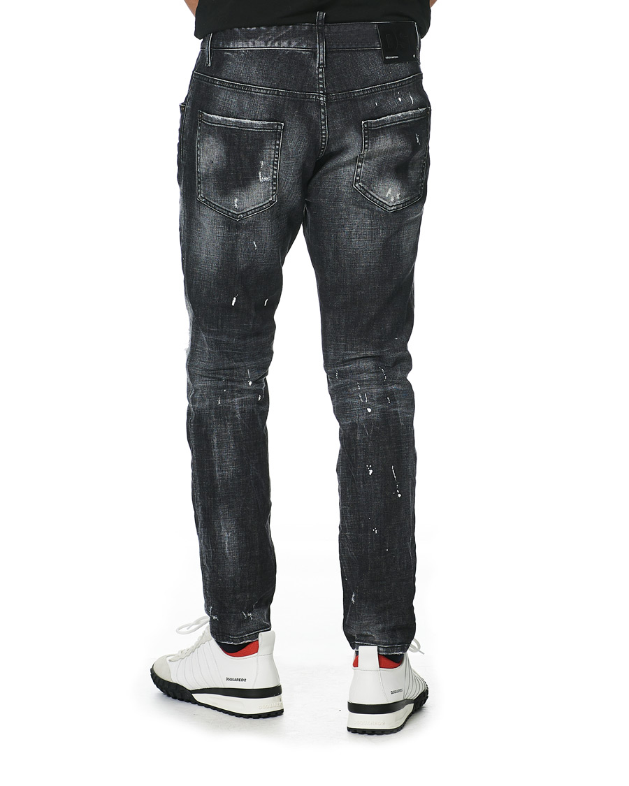 Herren | Jeans | Dsquared2 | Skater Jeans Black Wash