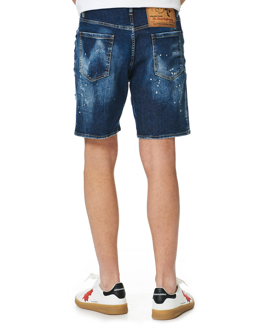 Herren | Shorts | Dsquared2 | Marine Denim Shorts Medium Blue Wash
