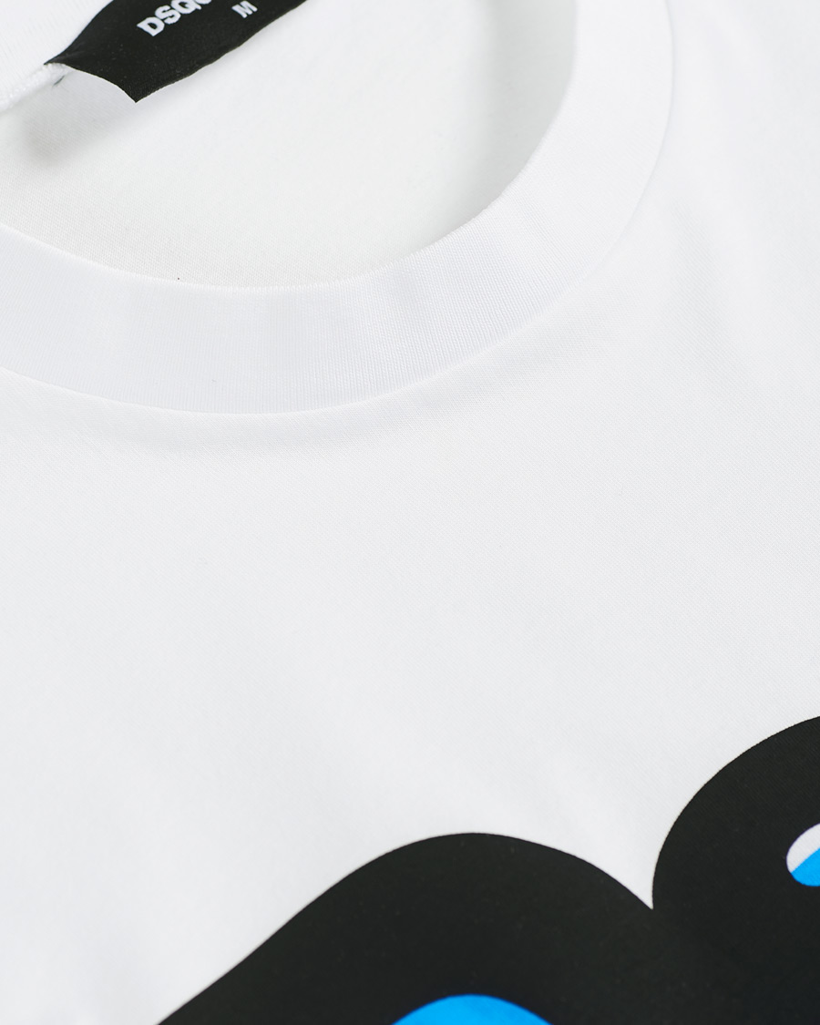 Herren | T-Shirts | Dsquared2 | Colour Print Tee White